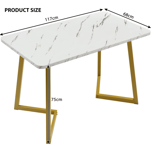 Conjunto de sala de jantar 117x68cm - Mesa retangular moderna com 4 cadeiras - Cinza Conjunto de sala de jantar 117x68cm - Mesa retangular moderna com 4 cadeiras - Cinza