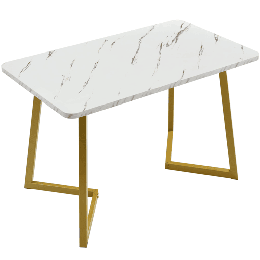 Conjunto de sala de jantar 117x68cm - Mesa retangular moderna com 4 cadeiras - Cinza Conjunto de sala de jantar 117x68cm - Mesa retangular moderna com 4 cadeiras - Cinza