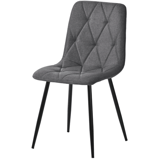 Conjunto de sala de jantar 117x68cm - Mesa retangular moderna com 4 cadeiras - Cinza Conjunto de sala de jantar 117x68cm - Mesa retangular moderna com 4 cadeiras - Cinza