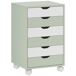 Cajonera de Escritorio HOMCOM, oficina - muebles de oficina 40 Cajonera de Escritorio HOMCOM, oficina - muebles de oficina 40 Gris