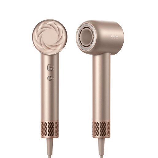 Secador de Cabelo Dreame Glory Mix 1600W Iónico, 3 Bicos Magnéticos, Dourado
