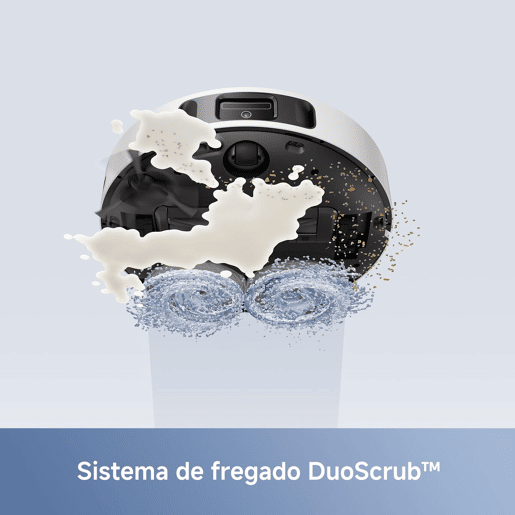 Robot aspirador e friegasuelos MOVA E30ULTRA 7000 Pa, depósito 4 l, auton. 3 h, branco