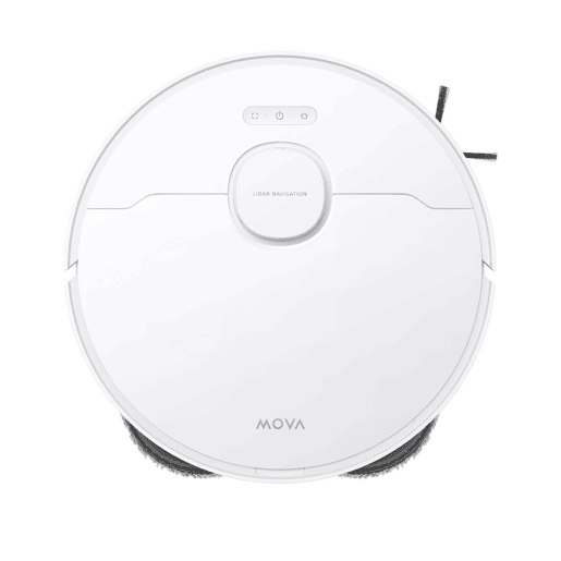 Robot aspirador e friegasuelos MOVA E30ULTRA 7000 Pa, depósito 4 l, auton. 3 h, branco
