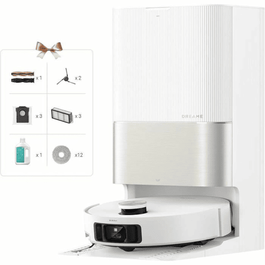Aspirador Robot Dreame X50 Ultra Completo 700W 6400mAh 20000Pa WiFi e App Control