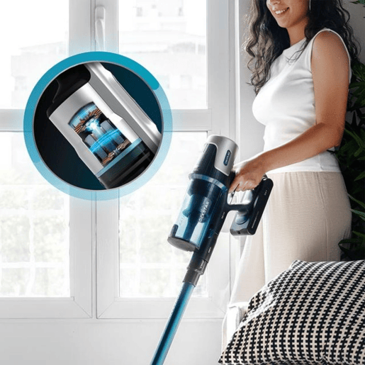 Aspirador vertical sem fios Cecotec Conga Rockstar RS50 400 W e 120 AW de potência de sucção
