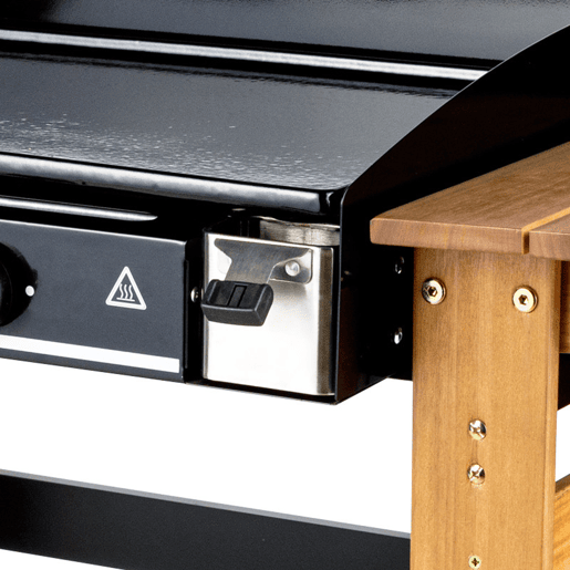 SOMAGIC - Grelhador a gás ASCAIN 2 queimadores 6kW - Madeira