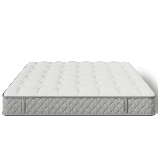 Cama hidráulica 140x200 cm - Com cabeceira alta, iluminação LED, arrumação e portas USBType-C - Bege