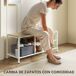Perchero Zapatero HOMCOM Perchero Zapatero HOMCOM Marrón