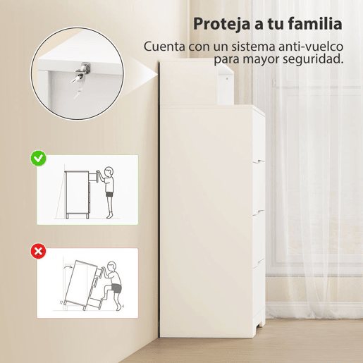 HOMCOM Cómoda com 4 Gavetas e Estação de Carregamento Móvel de Arrumação para Quarto com Porta USB Porta USB-C Prateleira Aberta 80x40x120 cm Branco