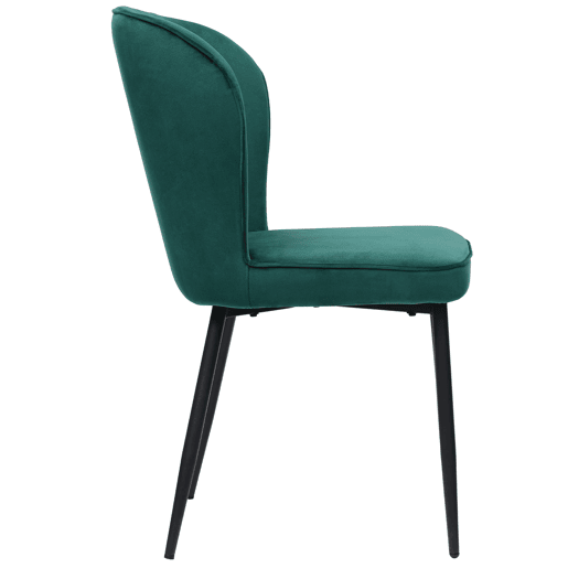 Conjunto de mesa e cadeiras 140x80x75cm - Mesa moderna + 4 cadeiras de veludo verde - Dourado
