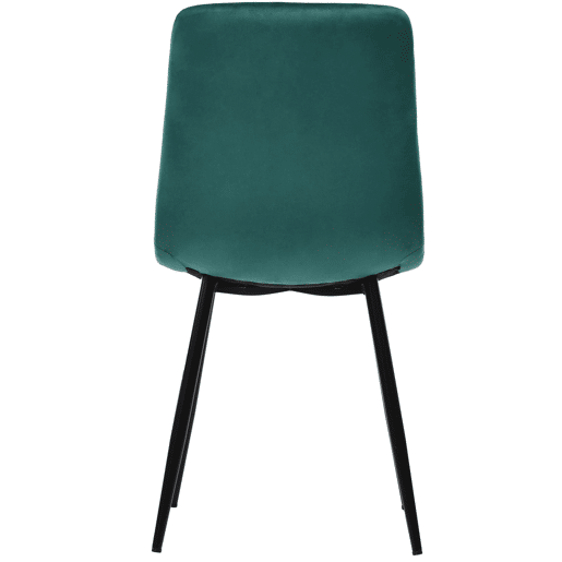 Conjunto de mesa e cadeiras 5 peças - Mesa hexagonal de mármore + 4 cadeiras de veludo verde - Dourado