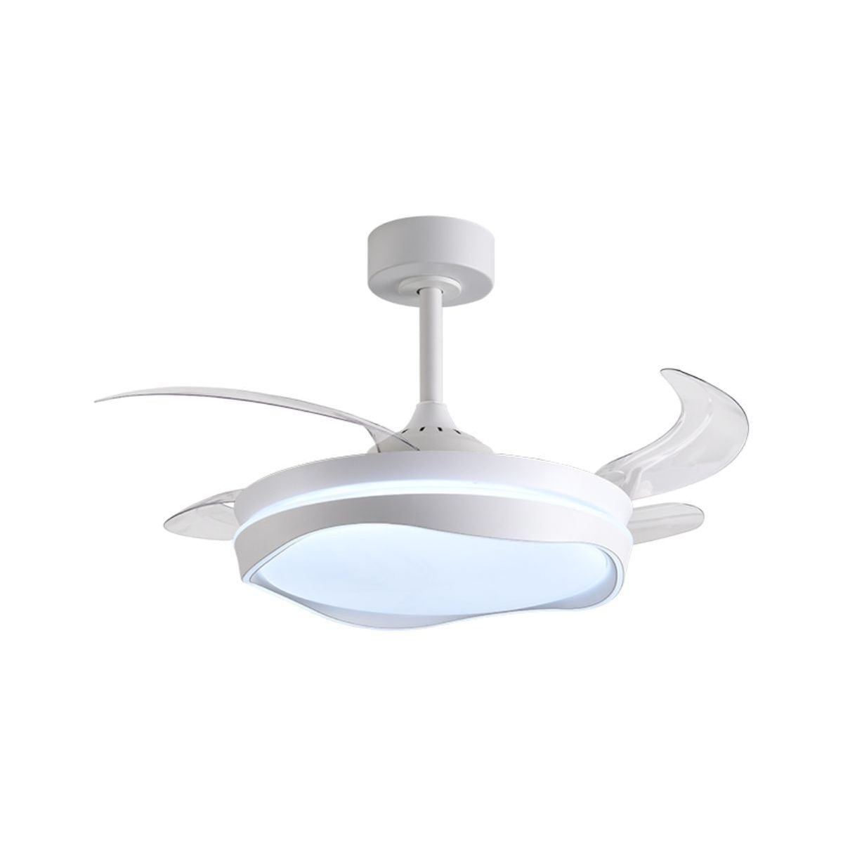 Ventilador de techo Almati Bel Air W  aspas retráctiles con luz