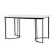 Conjunto de mesas y sillas de comedor 140x80 Conjunto de mesas y sillas de comedor 140x80 Beige