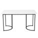 Conjunto de mesas y sillas de comedor 140x80 Conjunto de mesas y sillas de comedor 140x80 Beige
