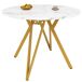 Conjunto de mesas y sillas de comedor 100x100 Conjunto de mesas y sillas de comedor 100x100 Gris