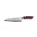 Cuchillo santoku versátil Cuchillo santoku versátil Rojo