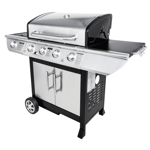 SOMAGIC - Barbecue a gás BRISBANE - 4 queimadores 14kW + placa de aquecimento