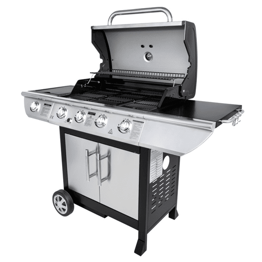 SOMAGIC - Barbecue a gás BRISBANE - 4 queimadores 14kW + placa de aquecimento