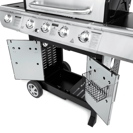 SOMAGIC - Barbecue a gás BRISBANE - 4 queimadores 14kW + placa de aquecimento