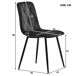 Conjunto de mesas y sillas de comedor Conjunto de mesas y sillas de comedor Negro
