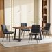 Conjunto de mesas y sillas de comedor Conjunto de mesas y sillas de comedor Negro