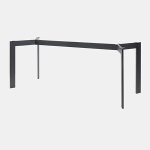 Estrutura de mesa Verg DIY 140x70x72 cm aço Preto en.casa