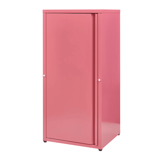 Armário metálico Burlöv aço 88x40x35 cm - Vermelho melancia en.casa