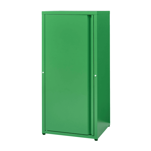 Armário metálico Burlöv aço 88x40x35 cm - Verde maçã en.casa