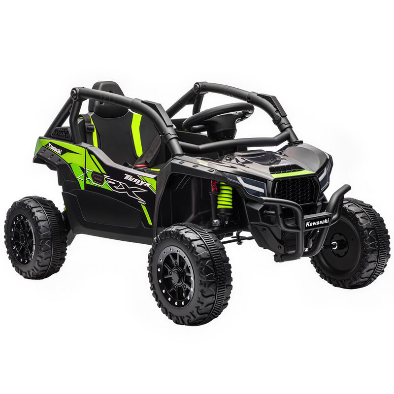 Coche Eléctrico Infantil PP, Acero AIYAPLAY Negro