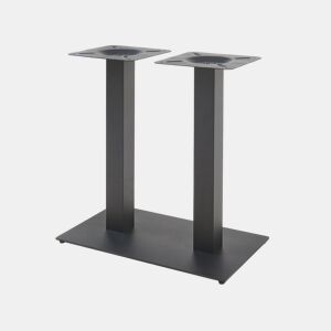 Estrutura de mesa Vadejord DIY 70x40x73 cm aço Preto en.casa