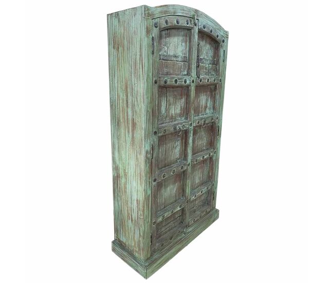 Armario de madera artesanal 90-100x37x170-195h cm