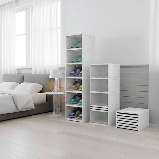 Sapateira Dobrável 6 Níveis Nyana Home | Caixa de Sapatos | Organizador de Calçado Sapateira Dobrável 6 Níveis Nyana Home | Caixa de Sapatos | Organizador de Calçado
