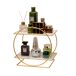 Organizador de Maquillaje Metálico | Estantería 2 Niveles Organizador de Maquillaje Metálico | Estantería 2 Niveles Blanco