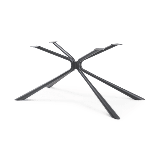Estrutura de mesa Havosanlurg em aço 160x70x72 cm preto en.casa