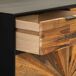 Aparador de madera recuperada con 3 cajones y 2 puertas Aparador de madera recuperada con 3 cajones y 2 puertas Marrón