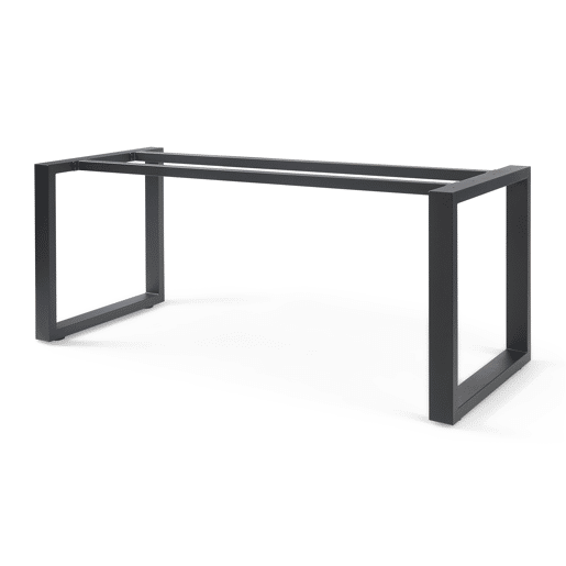 Estrutura de mesa Vestmalu DIY 160x70x72 cm aço Preto en.casa Estrutura de mesa Vestmalu DIY 160x70x72 cm aço Preto en.casa