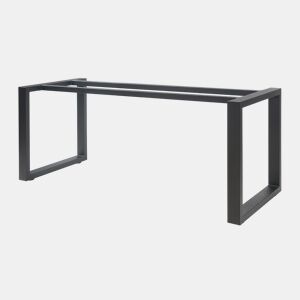 Estrutura de mesa Vestmalu DIY 160x70x72 cm aço Preto en.casa