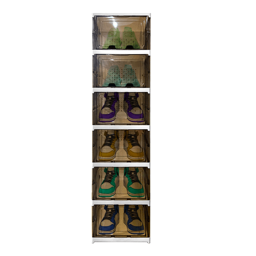 Sapateira Dobrável 6 Níveis Nyana Home | Caixa de Sapatos | Organizador de Calçado Sapateira Dobrável 6 Níveis Nyana Home | Caixa de Sapatos | Organizador de Calçado