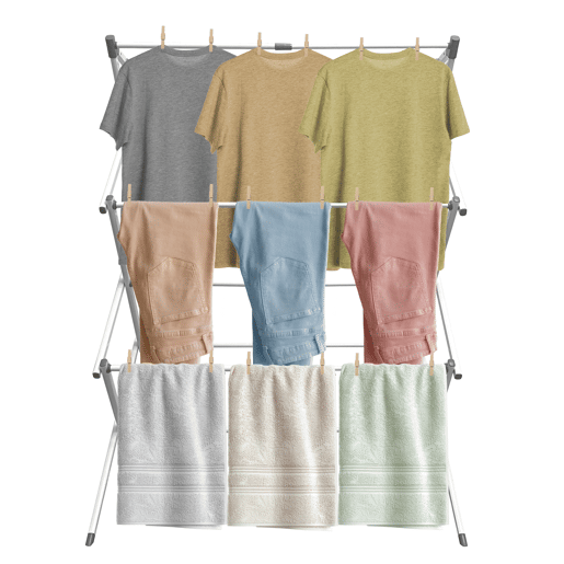 Estendal Dobrável Extensível 3 Níveis Fold