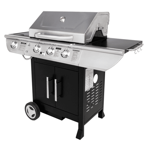 SOMAGIC - Barbecue a gás BALTIMORE - 3 queimadores 10,5kW + placa de aquecimento