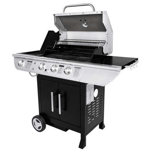 SOMAGIC - Barbecue a gás BALTIMORE - 3 queimadores 10,5kW + placa de aquecimento