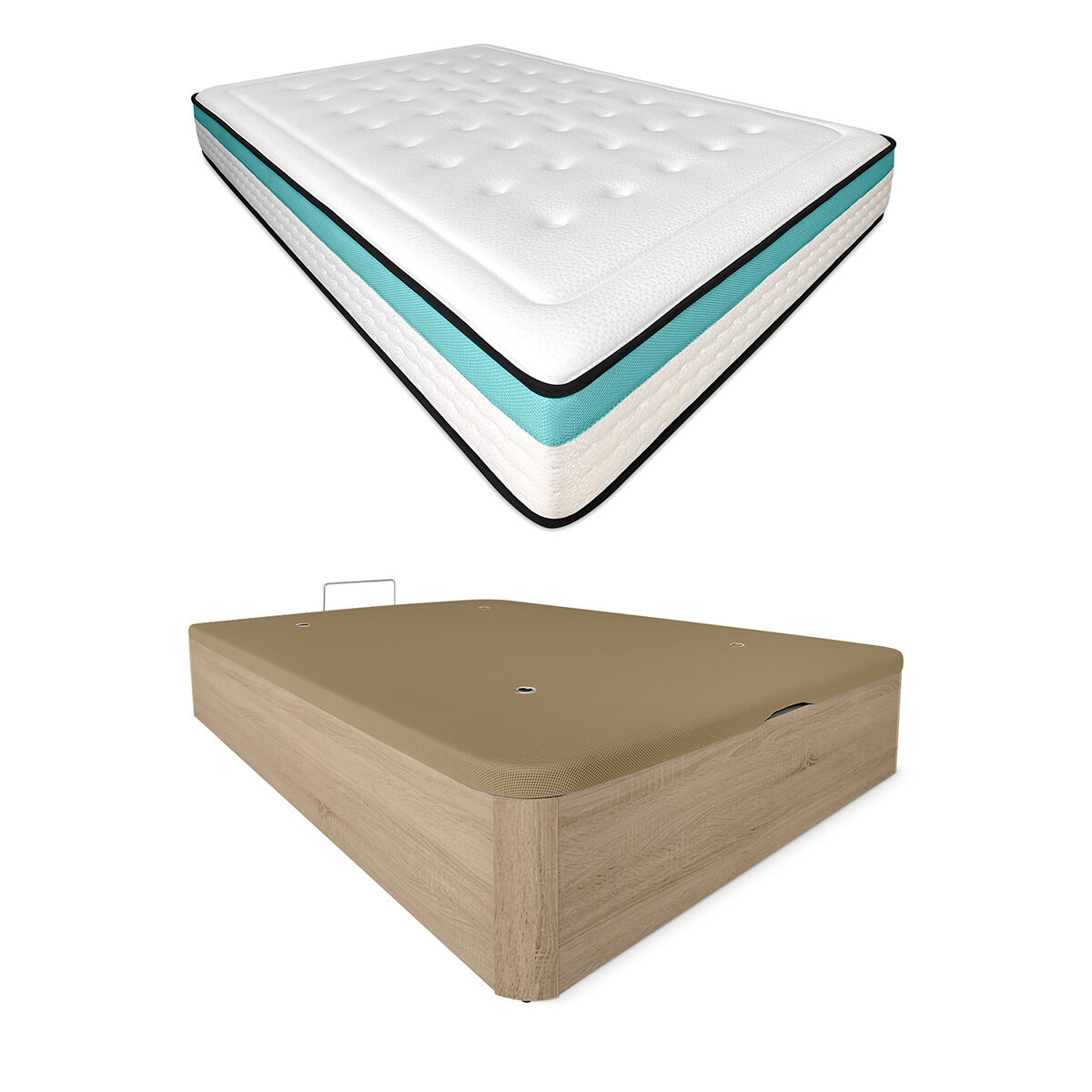 Pack Colchón Viscoelástico Bio Max + Canapé Abatible