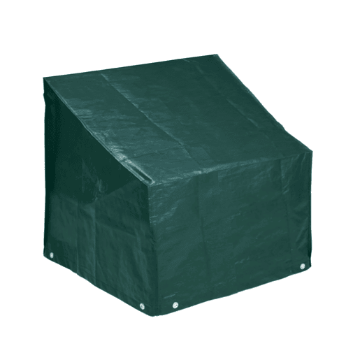 Cobertura protetora para mobiliário de jardim com ilhó forte e corda incluída - Impermeável, resistente aos raios UV - Dimensões 76110x81