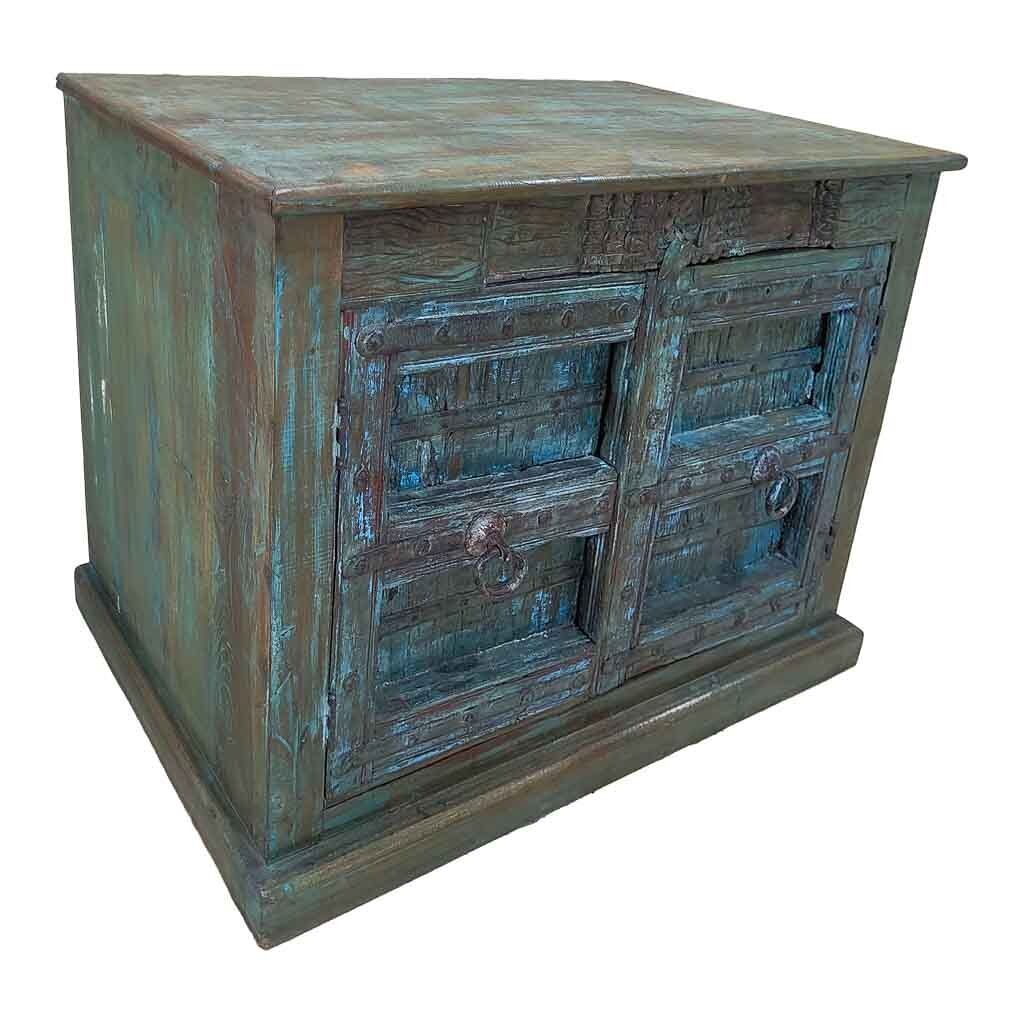 Aparador de madera artesanal 116x49x90h cm