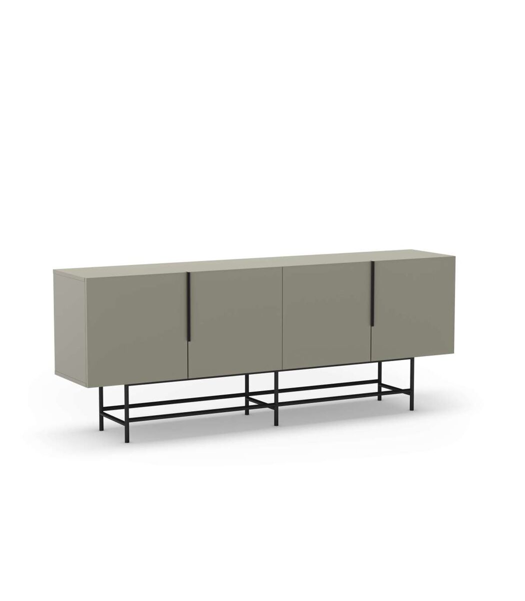 Aparador 4 puertas Elena elegante y moderno para tu hogar 200 Verde