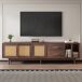 Mueble TV con 3 puertas y 2 cajones Mueble TV con 3 puertas y 2 cajones Marrón