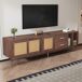 Mueble TV con 3 puertas y 2 cajones Mueble TV con 3 puertas y 2 cajones Marrón