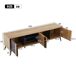 Mueble TV con 3 puertas Mueble TV con 3 puertas Natural
