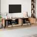 Mueble TV con 3 puertas Mueble TV con 3 puertas Natural