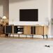 Mueble TV con 3 puertas Mueble TV con 3 puertas Natural